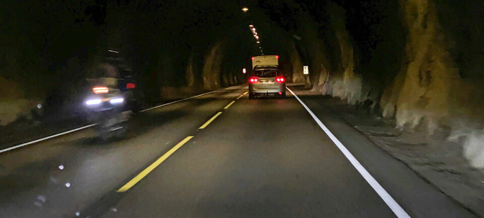 Hadde nattkontroll – person anmeldt etter råkøyring