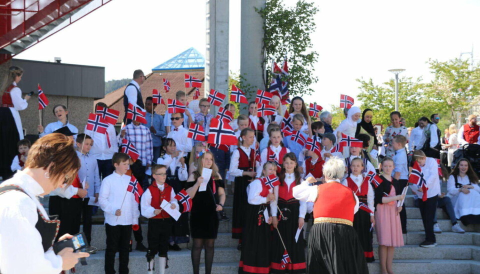 Her frå 17. mai feiringa på Husnes i 2019.